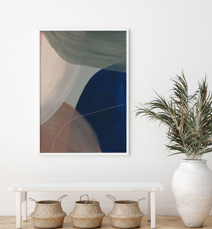 INTERWOVEN HUES , ABSTRACT PAINTINGS