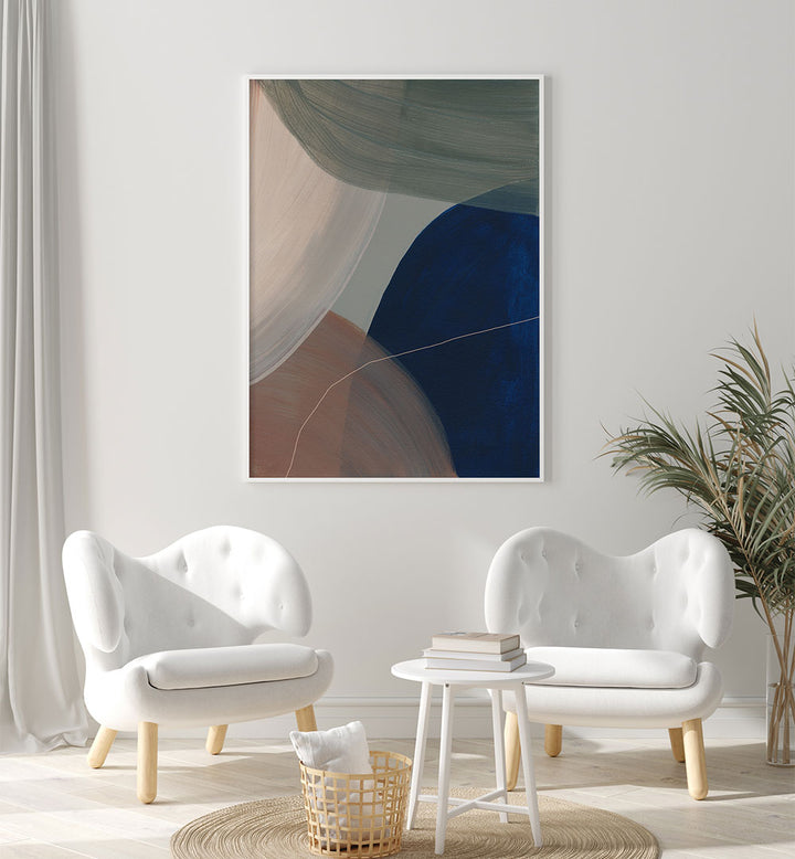 INTERWOVEN HUES , ABSTRACT PAINTINGS