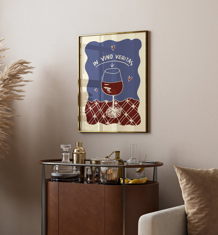 IN VINO VERITAS , KITCHEN ART PRINTS