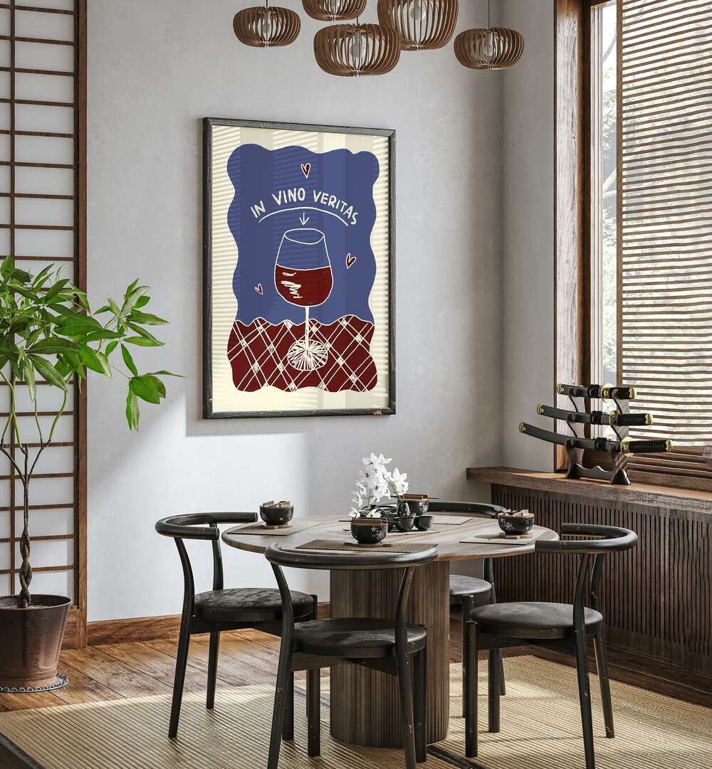 IN VINO VERITAS , KITCHEN ART PRINTS