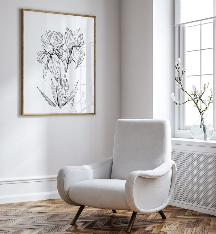 Elegant IRISES, FLORAL FLOWER PAINTINGS bring beauty and charm to your space, showcasing delicate iris designs.