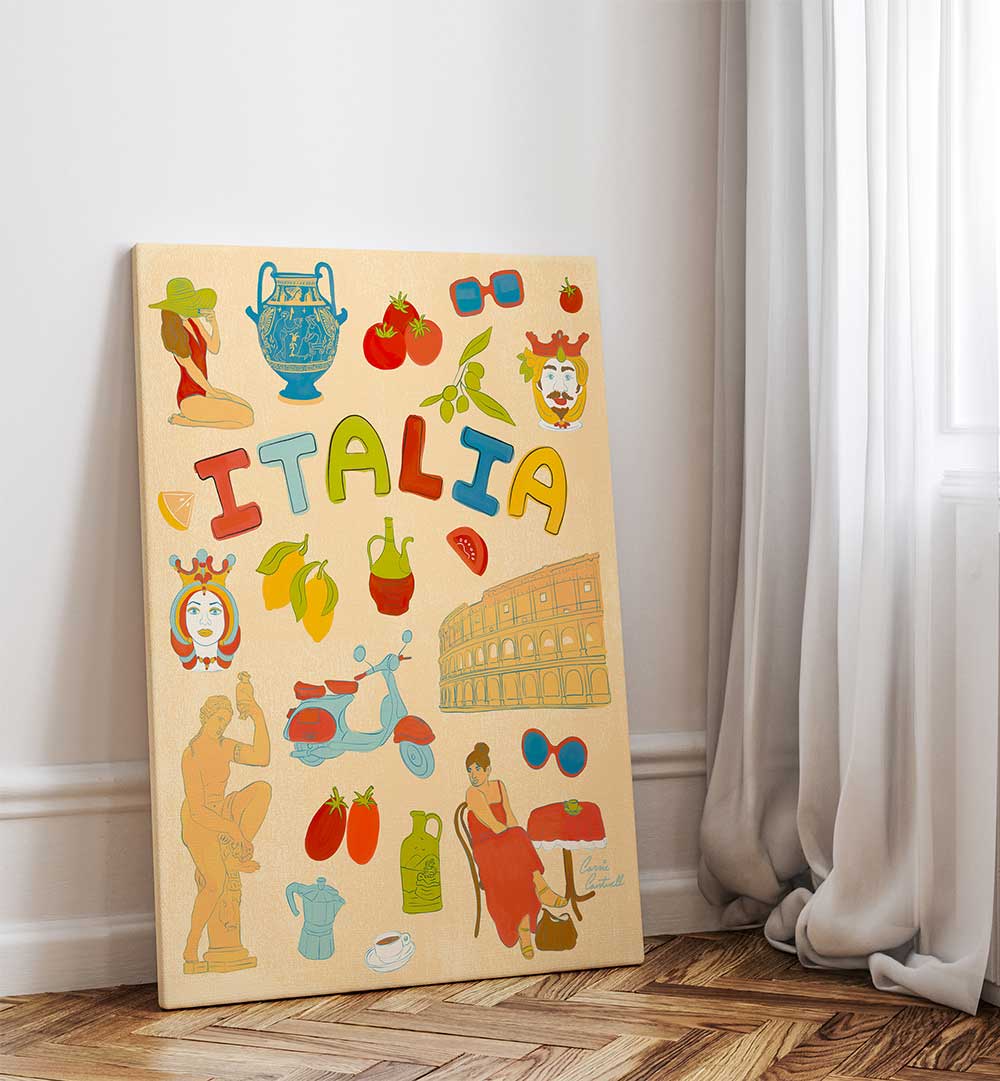 ITALIA , TRAVEL POSTERS