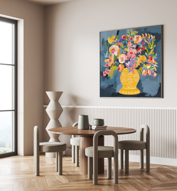 Brighten your space with IZZIE S BOUQUET, FLORAL FLOWER PAINTINGS featuring vibrant floral art in a stylish setting.