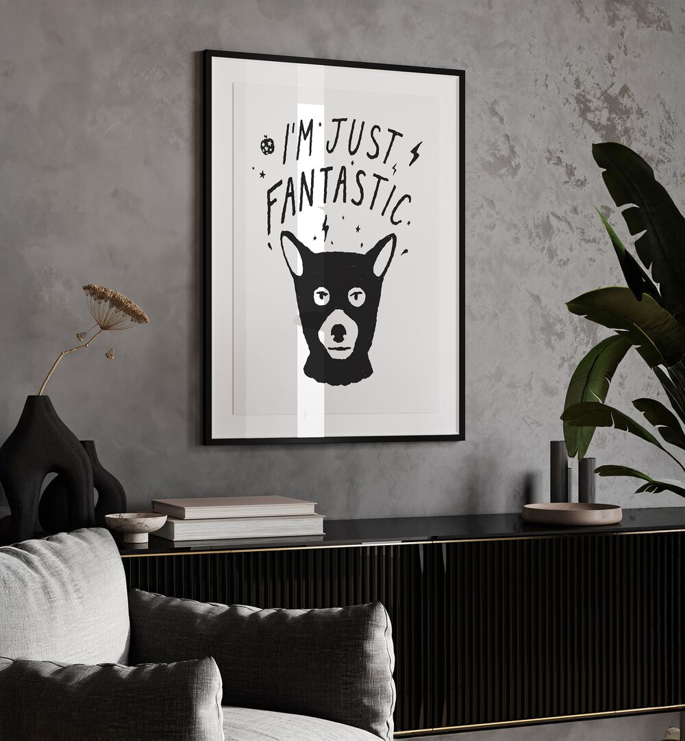 Transform your child's space with "I'M JUST FANTASTIC, KIDS ROOM PAINTINGS" by Florent Bodart, inspiring creativity.