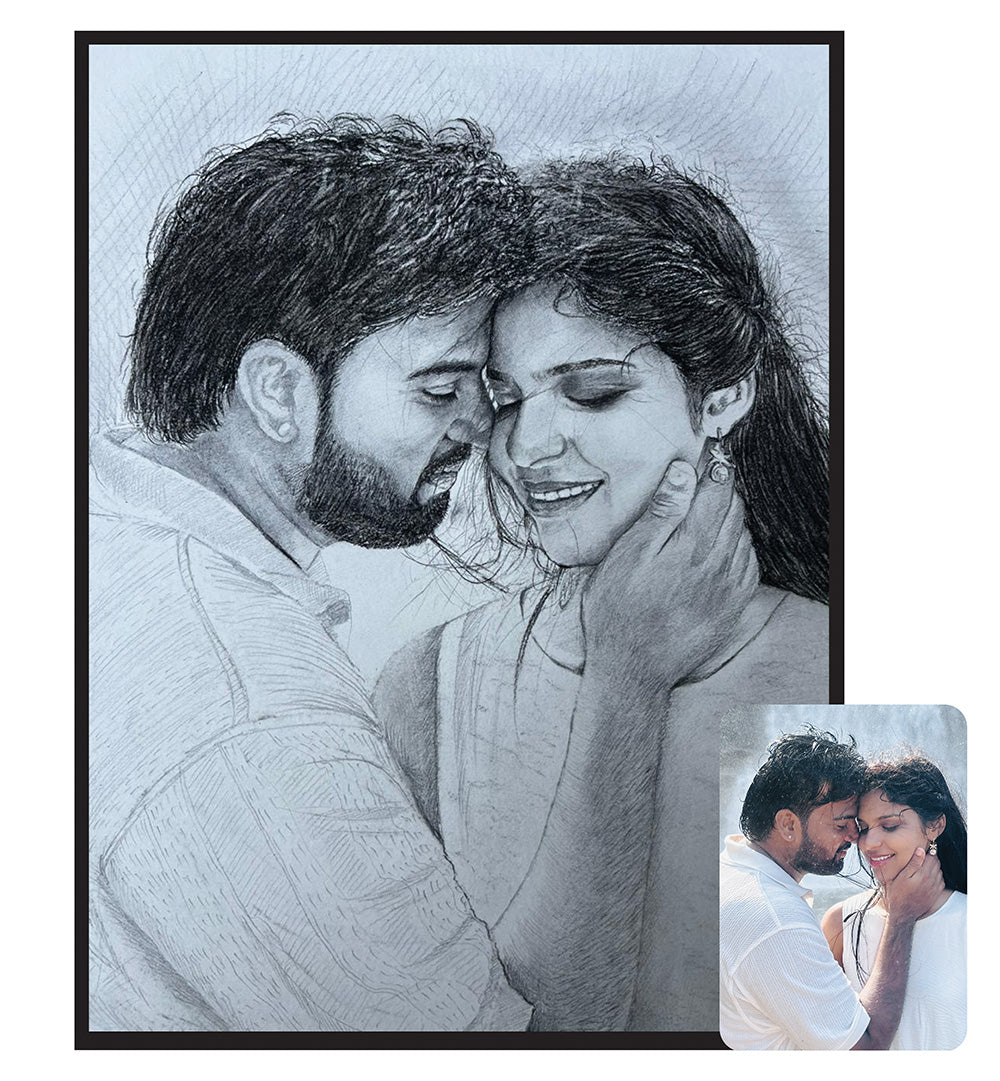 HAND DRAWN PENCIL PORTRAITS