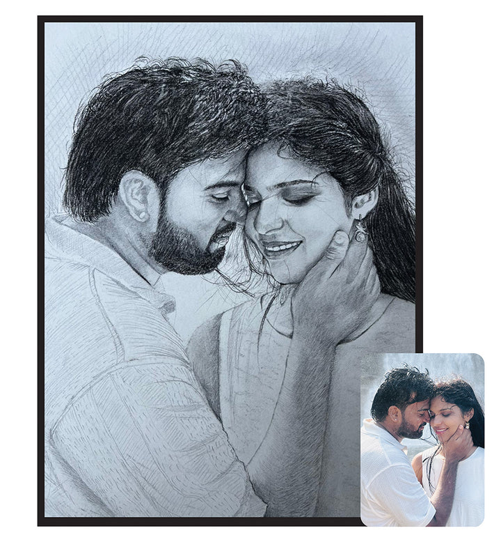 HAND DRAWN PENCIL PORTRAITS