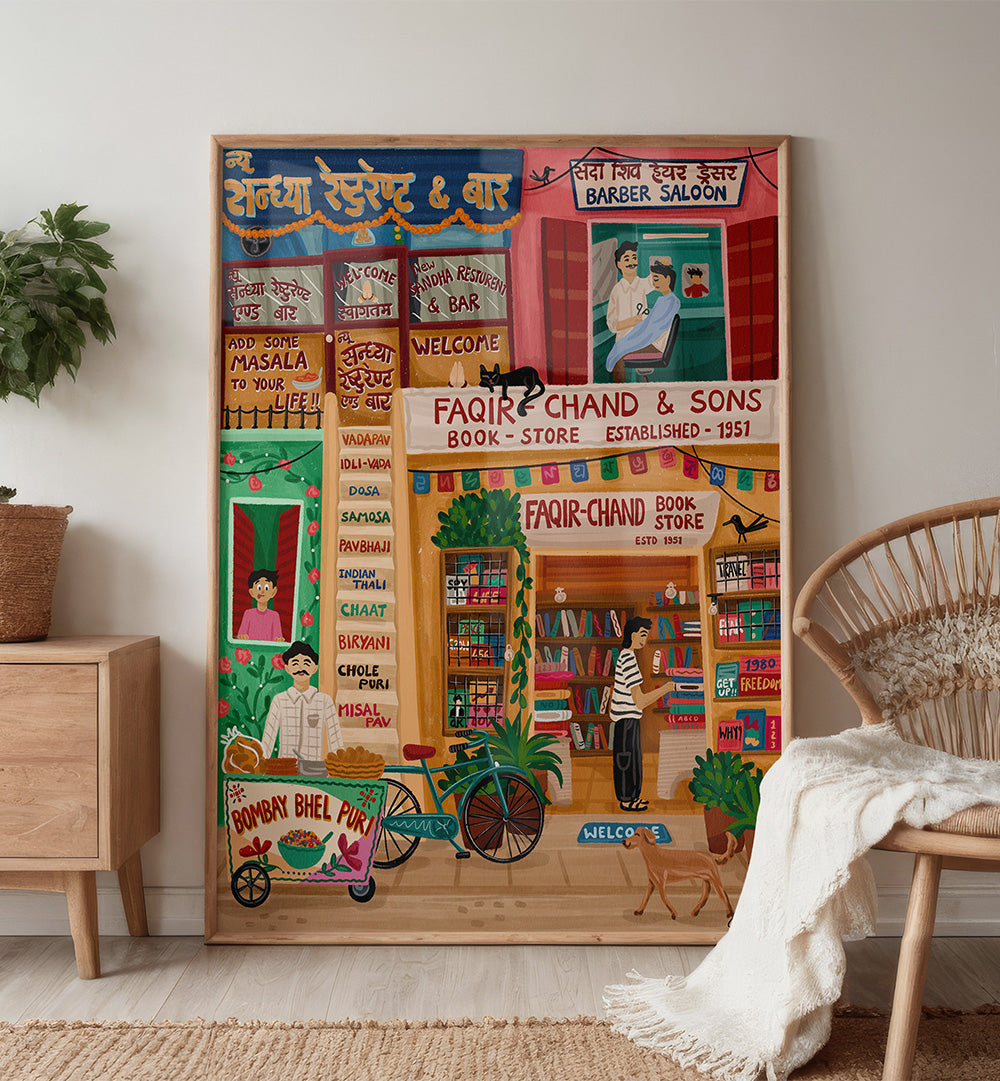 INDIAN BOOK STORE , INDIAN ART PAINTINGS