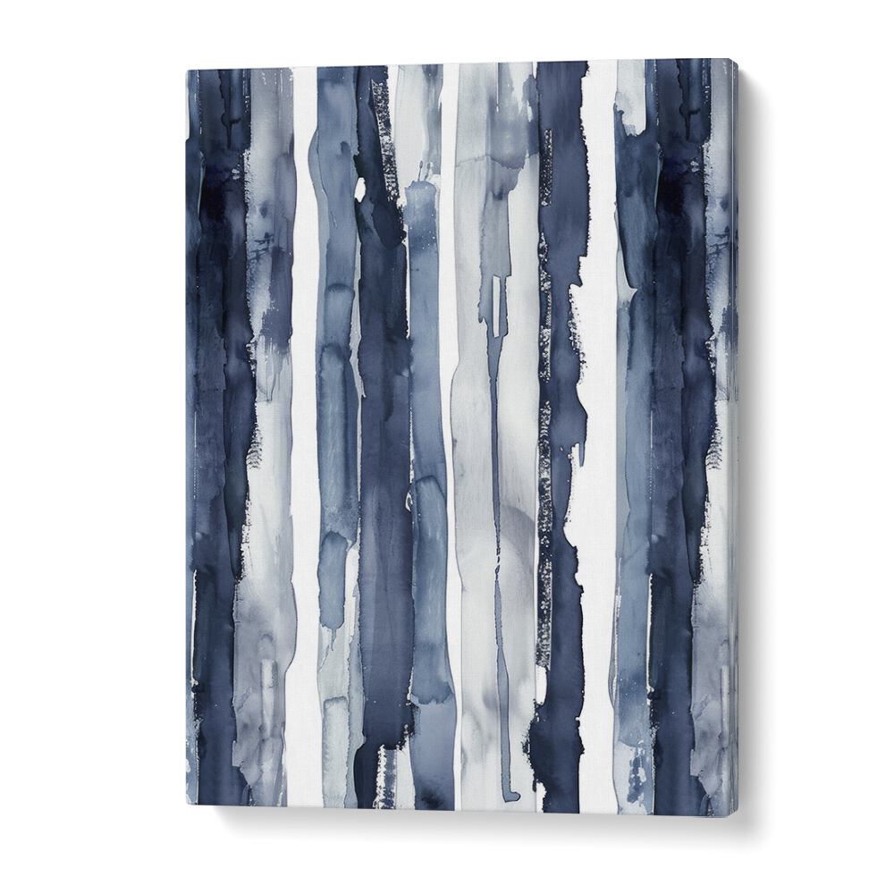 Indigo Waves Beach Prints Coastal Wall Art in Gallery Wrap