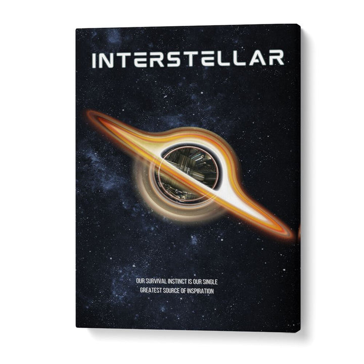 Interstellar by Grishma Korjani MoviePosters in Gallery Wrap