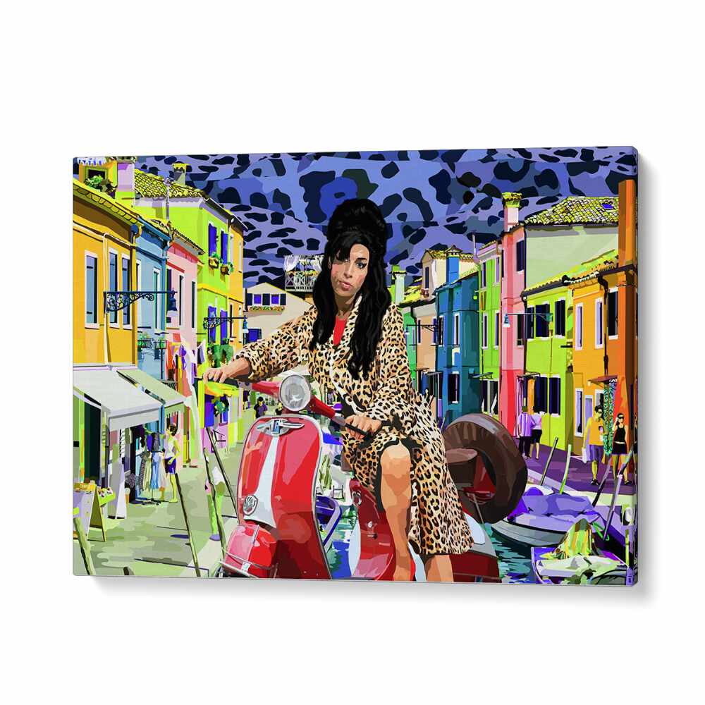 Italy And Amy By Lynnda Rakos Pop Art Paintings Pop Art Prints in Gallery Wrap