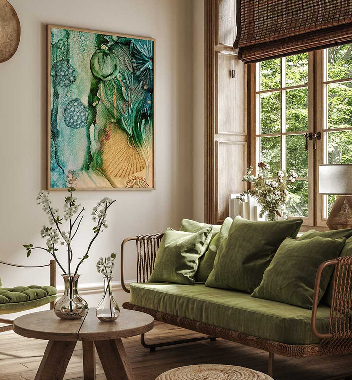 Enhance your home with JADE REEF, BEACH PAINTINGS, featuring serene coastal art for a tranquil ambiance.