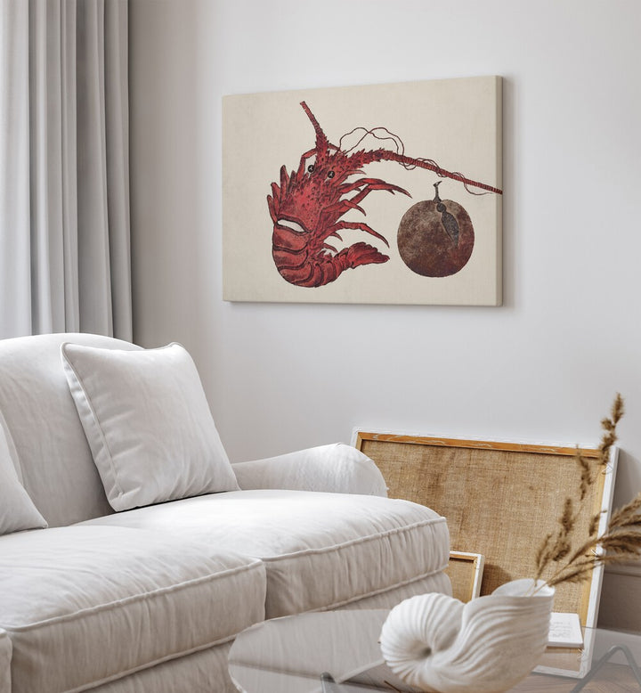 JAPANESE LOBSTER (1615–1868) , VINTAGE PAINTINGS
