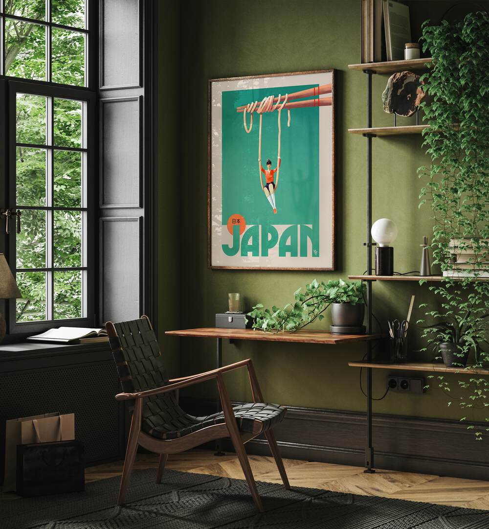 Stylish decor featuring JAPAN NOODLES, BAR & CAFE ART, perfect for adding a touch of Japanese cuisine to your space.