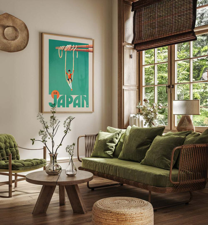 Stylish decor featuring JAPAN NOODLES, BAR & CAFE ART, perfect for enhancing your culinary experience.