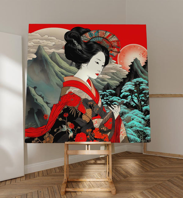 Experience the allure of JAPAN WORLD with stunning JAPANESE PAINTINGS showcasing traditional beauty and culture.