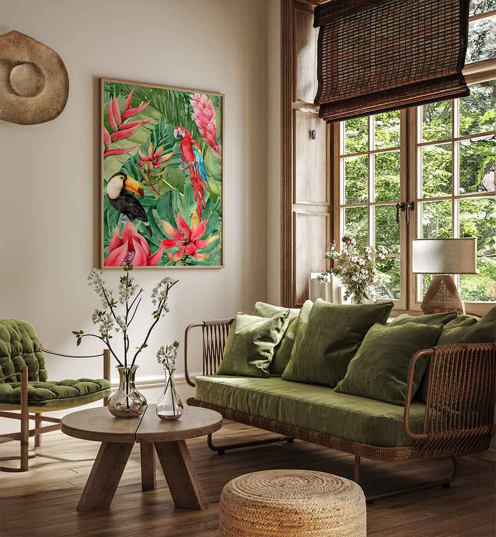 JUNGLE VIBRANCE , ANIMAL PAINTINGS