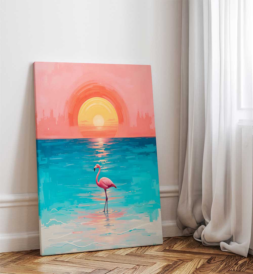 JUST VIBING BY THE SEA , LANDSCAPE PAINTINGS