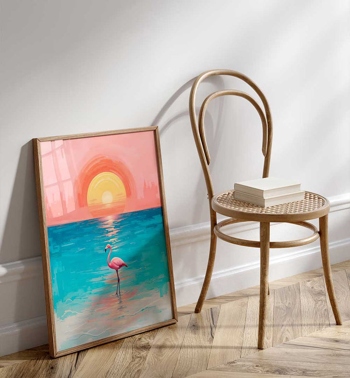 JUST VIBING BY THE SEA , LANDSCAPE PAINTINGS