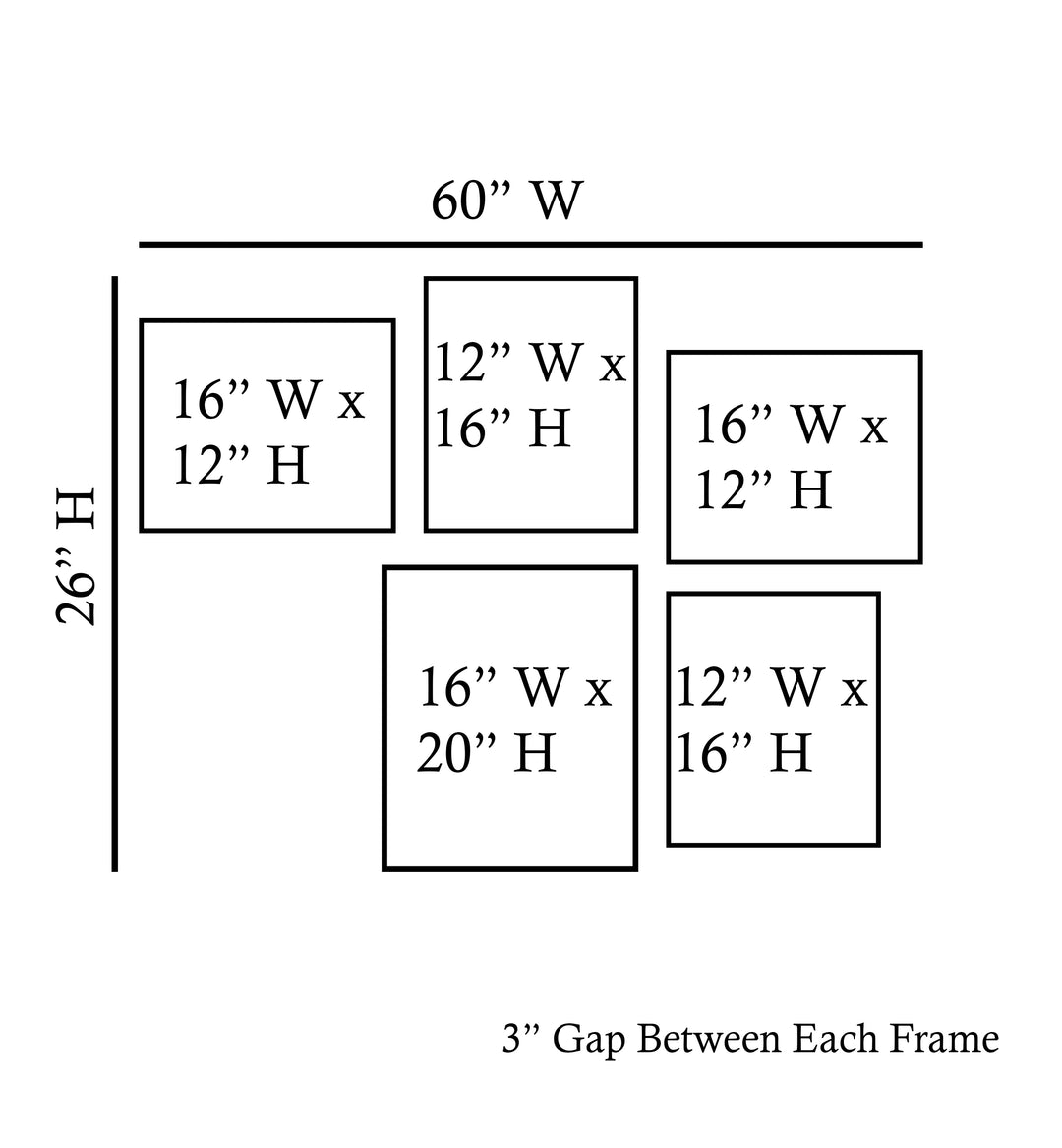 BOLD ROYALE GALLERY WALL , GALLERY WALLS & SETS