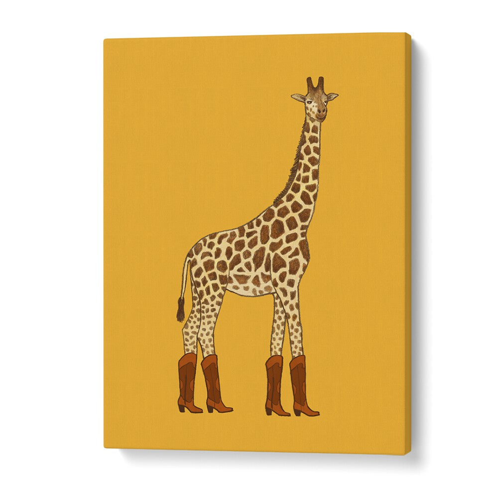 Jolene The Cowgirl Giraffe  Kids Paintings in Gallery Wrap