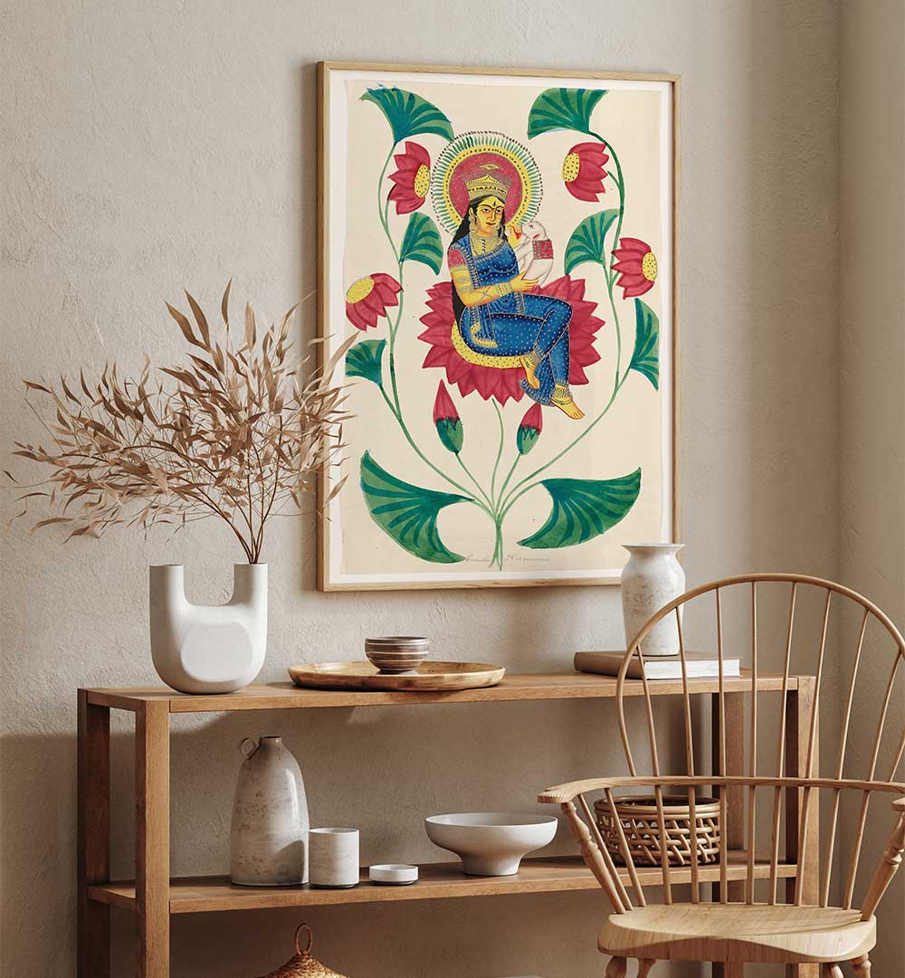 KAMALINI , INDIAN ART PAINTINGS