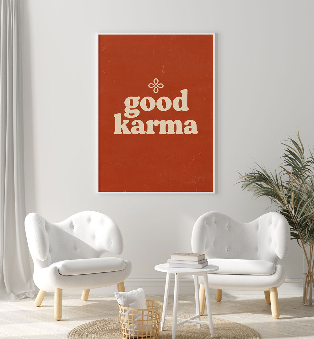 KARMA'S ESSENCE , QUOTES & TYPOGRAPHY POSTERS