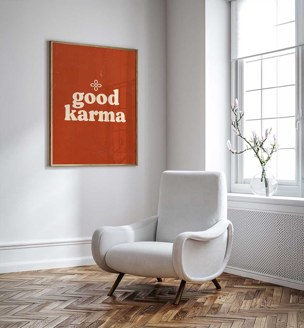 KARMA'S ESSENCE , QUOTES & TYPOGRAPHY POSTERS