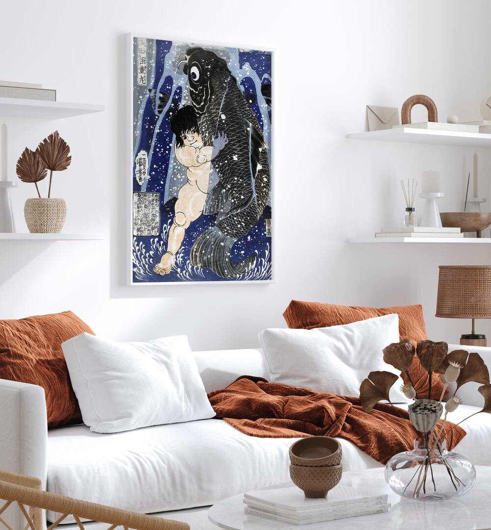 KINTARO WORSTELEND MET KARPER , VINTAGE PAINTINGS
