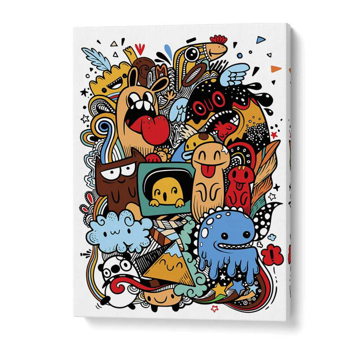 Kooky Krinkles Comic Art Artwork in Gallery Wrap