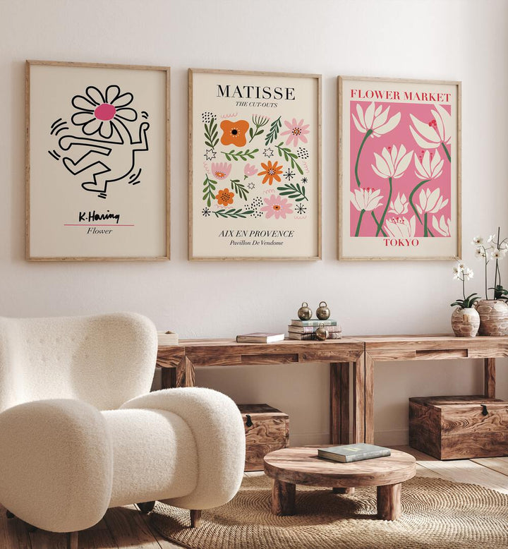 botanical painting - KEITH HARING SET by Asianmonk