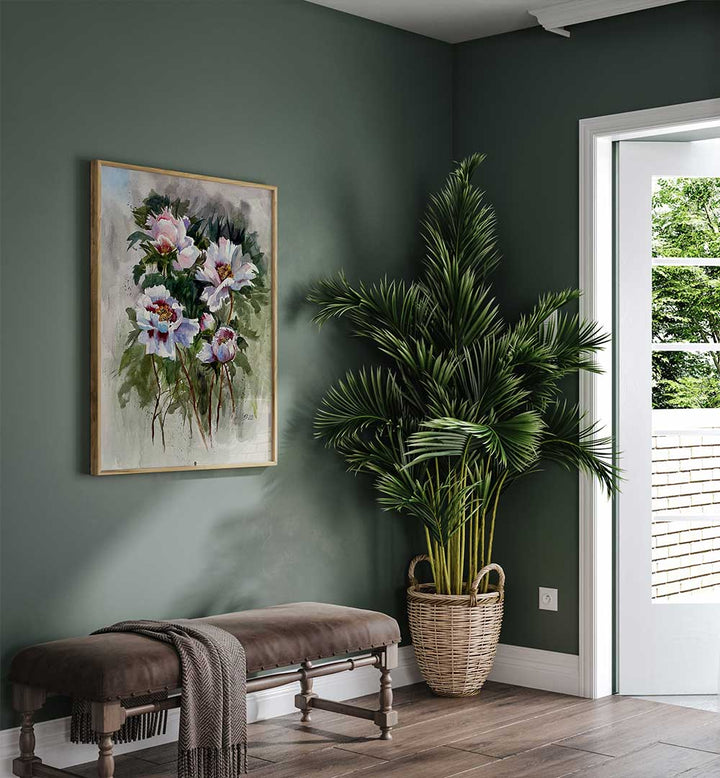 KING OF GARDEN , FLORAL FLOWER PAINTINGS