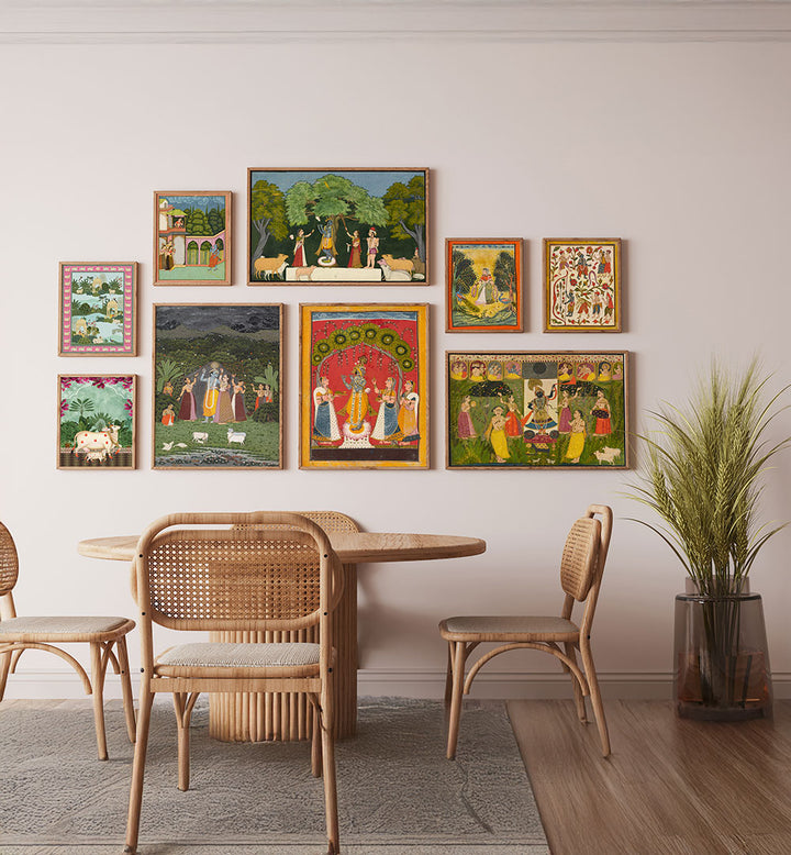 KRISHNA CHRONICLES GALLERY WALL , GALLERY WALLS & SETS