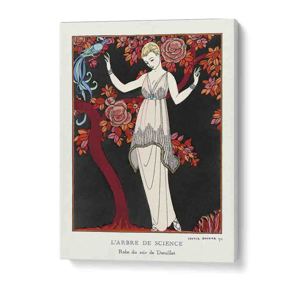 L'arbre De Science Robe Du Soir De Doeuillet (1914) George Barbier art painting Artwork in Gallery Wrap