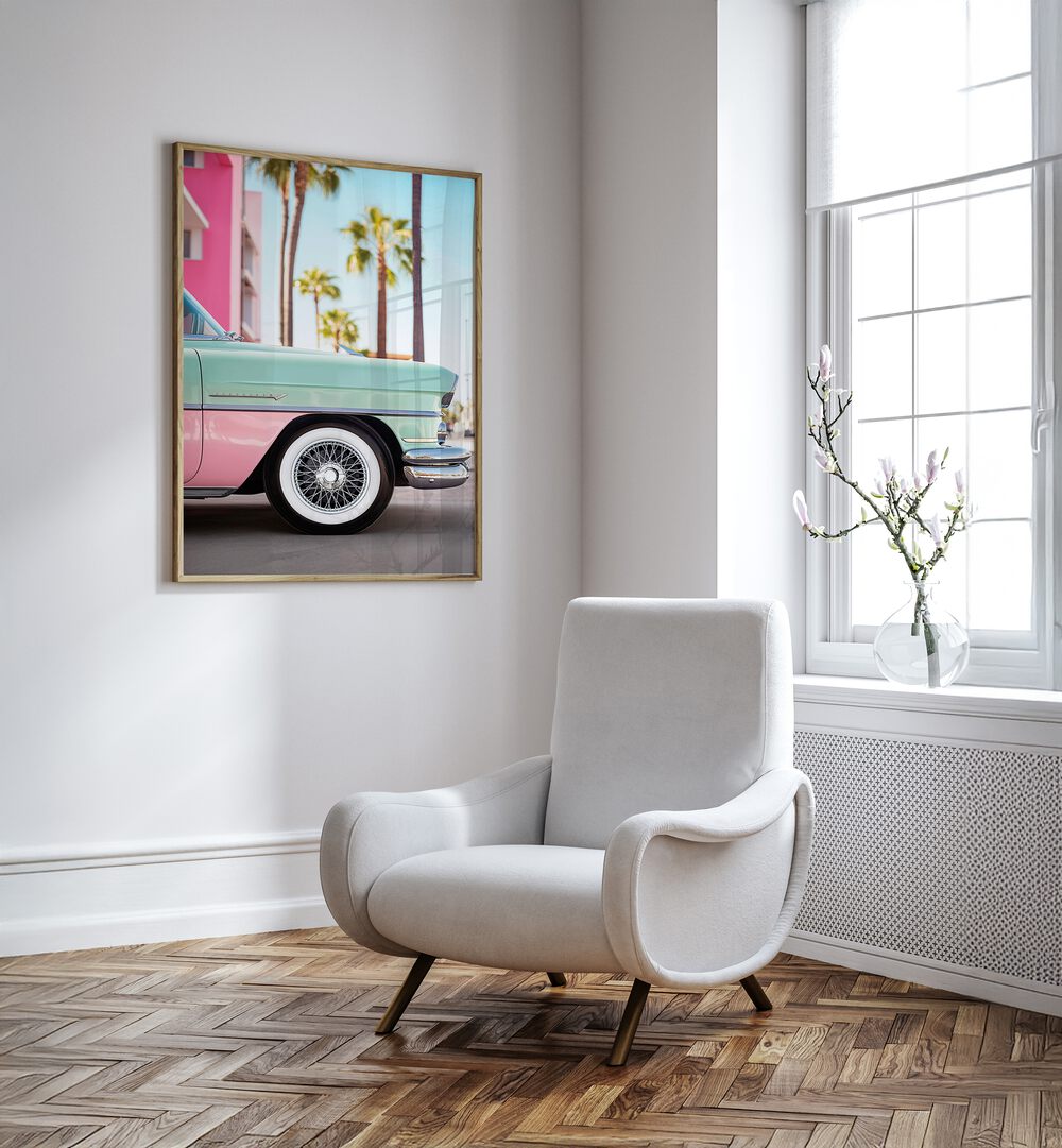 L.A RETRO CAR , CAR POSTERS