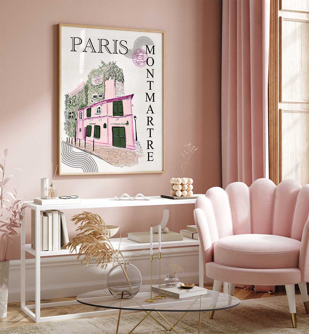 LA MAISON ROSE PARIS , TRAVEL POSTERS