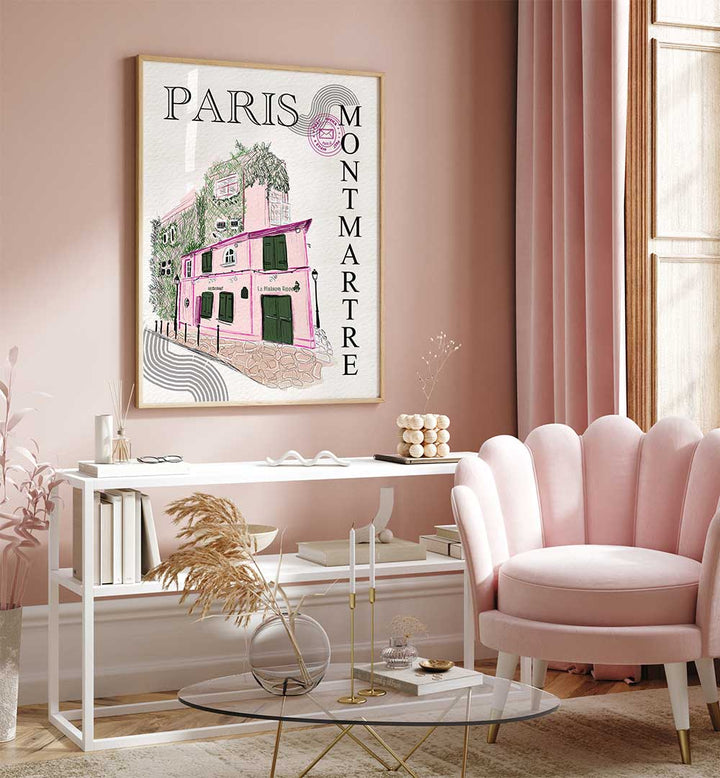 LA MAISON ROSE PARIS , TRAVEL POSTERS