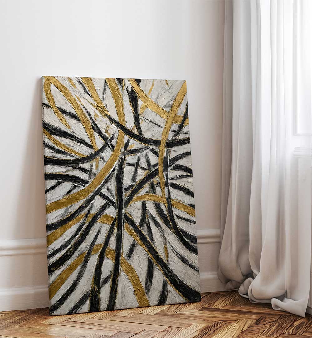 LABYRINTH OF STEMS , EXPRESSIONISM PAINTINGS