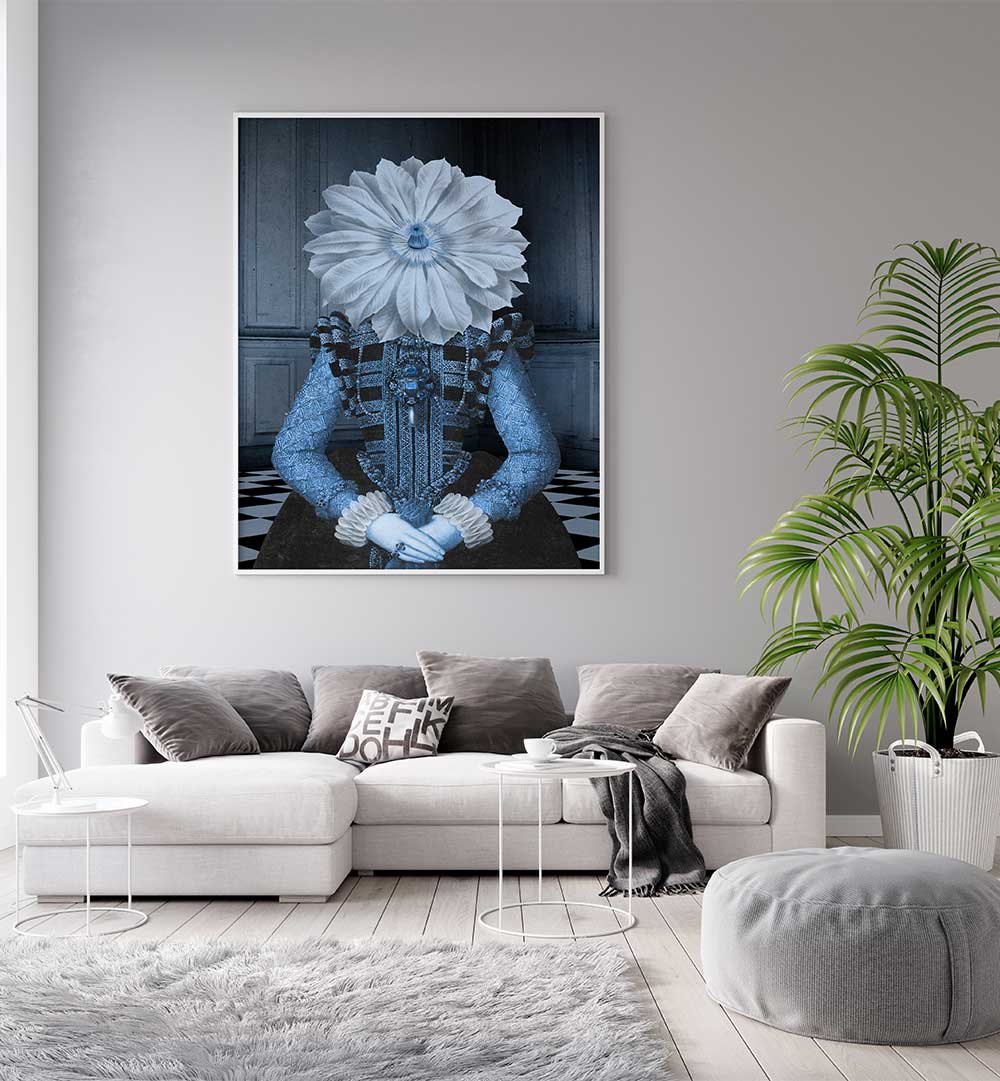 LADY , SURREAL ART PRINTS