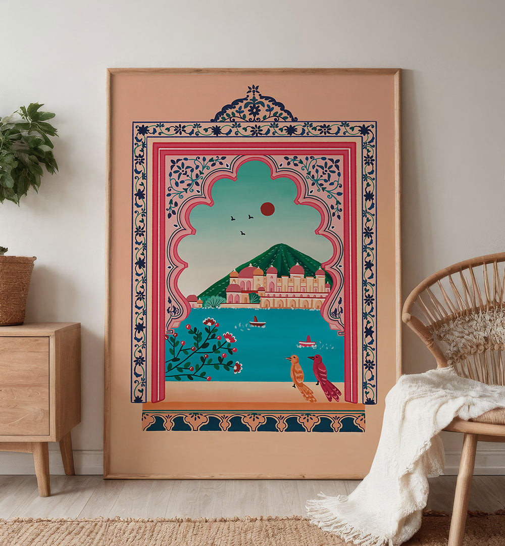 LAKE PALACE , TRAVEL POSTERS