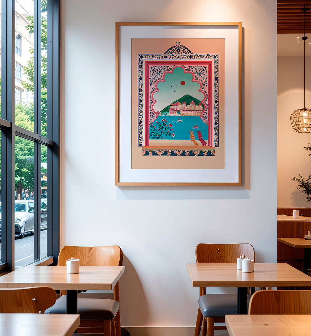 LAKE PALACE , TRAVEL POSTERS
