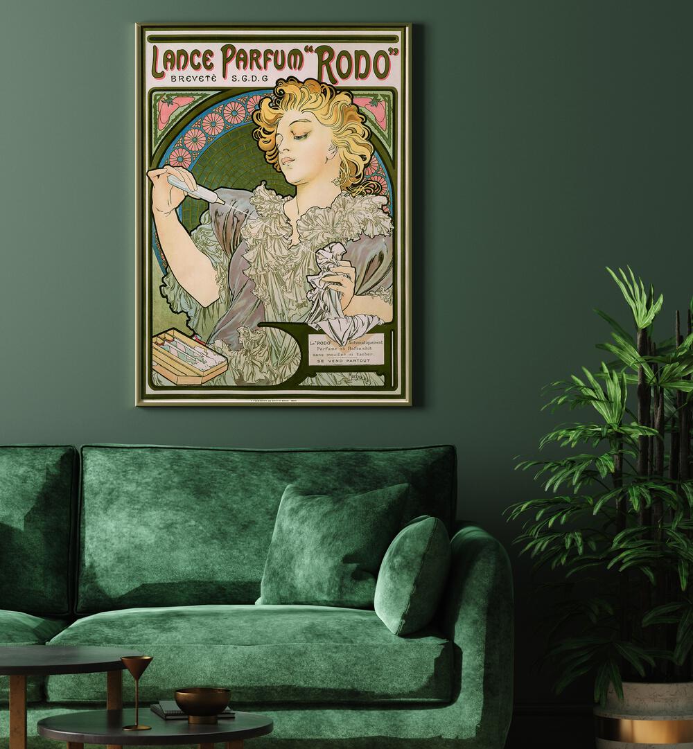 LANCE PARFUM RODO 1896 , VINTAGE PAINTINGS