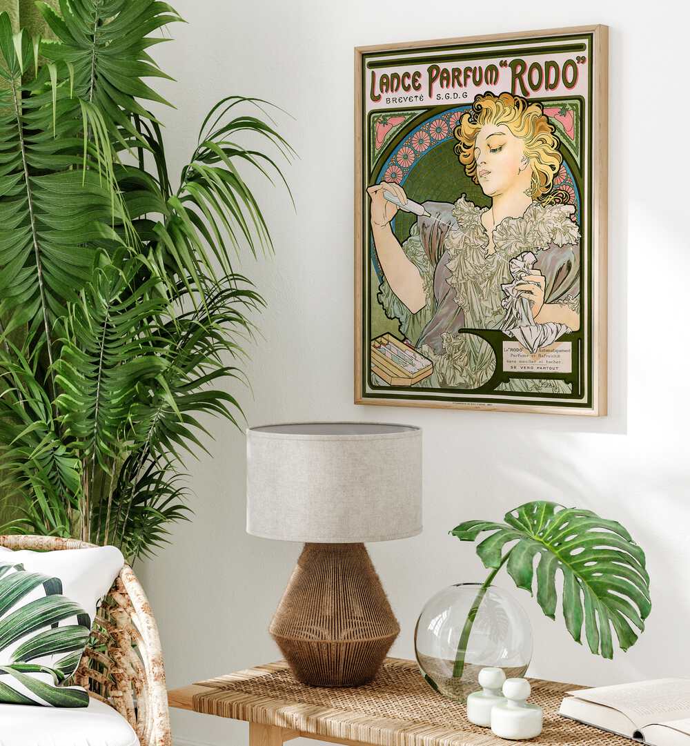 LANCE PARFUM RODO 1896 , VINTAGE PAINTINGS