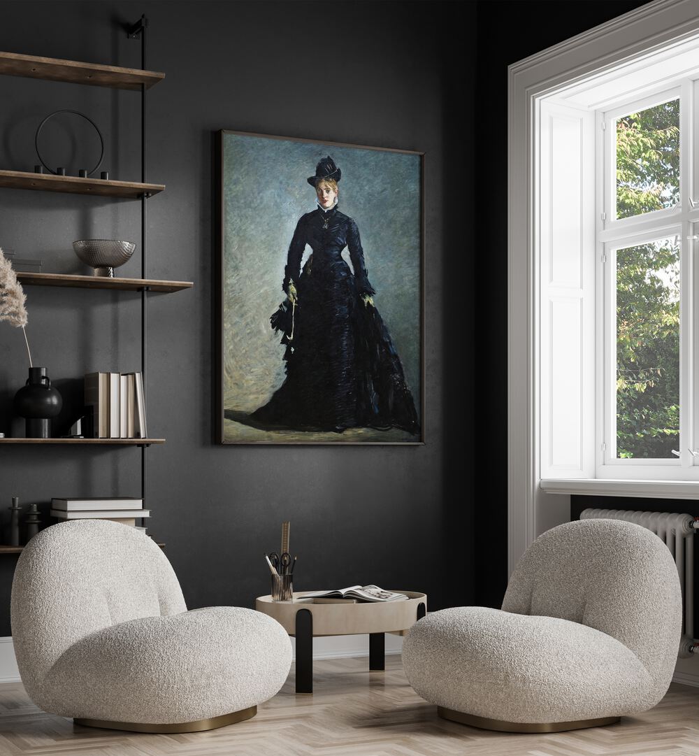 LA PARISIENNE  , VINTAGE PAINTINGS
