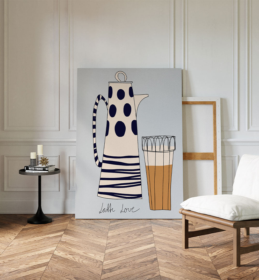 LATTE LOVE ILLUSTRATION