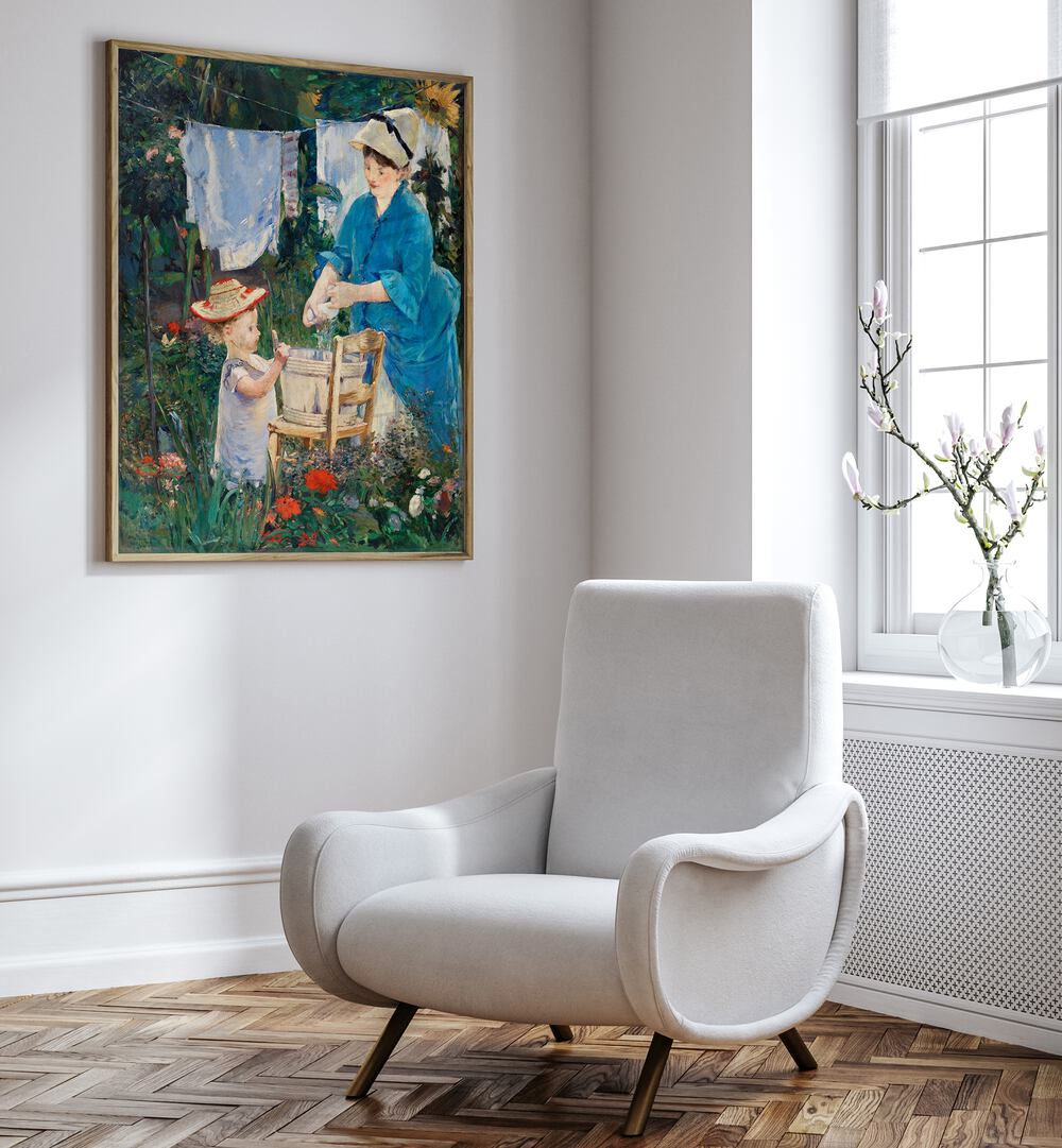 LAUNDRY  , VINTAGE PAINTINGS