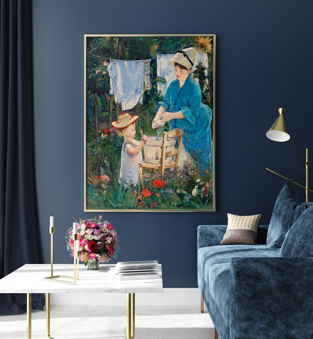 LAUNDRY  , VINTAGE PAINTINGS