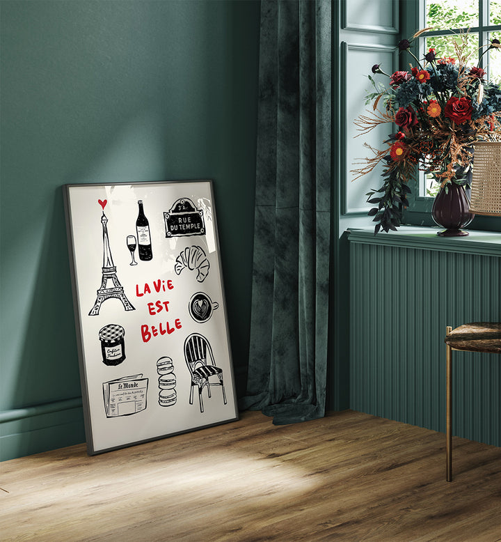 LA VIE EST BELLE , BAR & CAFE ART