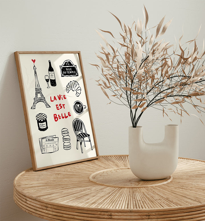 LA VIE EST BELLE , BAR & CAFE ART