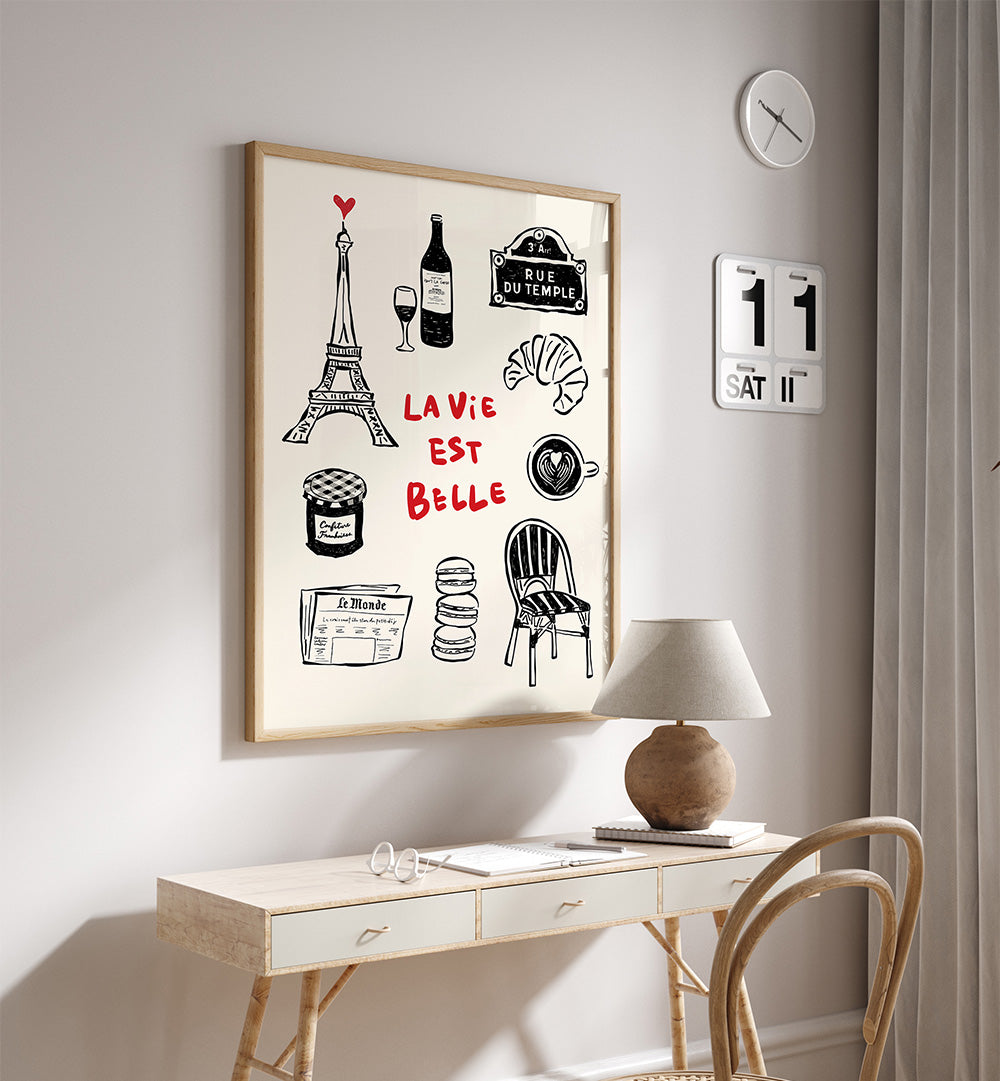 LA VIE EST BELLE , BAR & CAFE ART