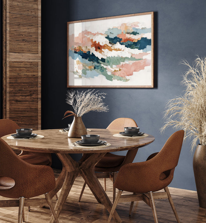 LAYERED LANDSCAPE WITH THICK TEXTURE
